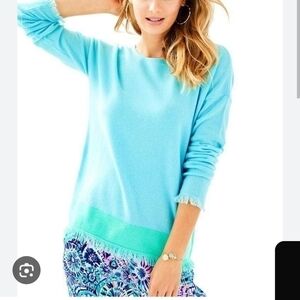 LILLY PULITZERWomen's Fairfax Cashmere Sweater nwt